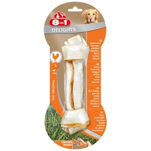 8in1 Delights Bones L Tavuklu Burgu Kemik 100 gr - 8in1
