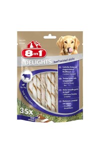 8in1 Delights Köpekler İçin Biftekli Ödül Çubuğu 190 gr - 8in1
