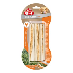 8in1 Delights Sticks Tavuklu Ödül Kemiği 3'lü 75 gr - 8in1