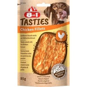 8in1 Tasties Tavuk Fileto Köpek Ödülü 85 gr - 8in1
