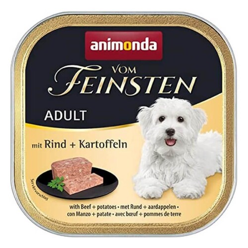 Animonda Vom Feinsten Sığır Eti ve Patatesli Köpek Konservesi 150 gr - 1