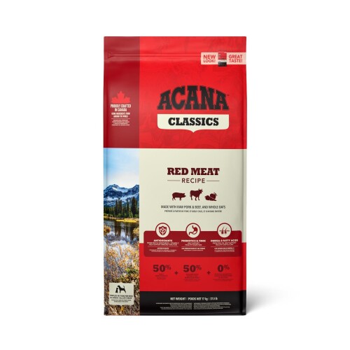 Acana Classic Red Meat Kuzulu ve Sığır Etli Düşük Tahıllı Tüm Irk ve Yaşam Evreleri İçin Köpek Maması 14,5 kg - 1