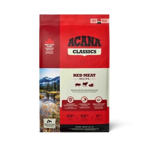 Acana Classic Red Meat Kuzulu ve Sığır Etli Düşük Tahıllı Tüm Irk ve Yaşam Evreleri İçin Köpek Maması 9,7 kg - Acana