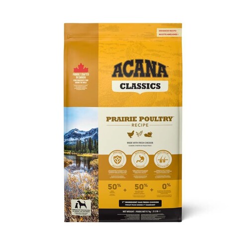 Acana Classics Prairie Poultry Tavuklu ve Hindili Düşük Tahıllı Tüm Irk ve Yaşam Evreleri İçin Köpek Maması 9,7 kg - 1