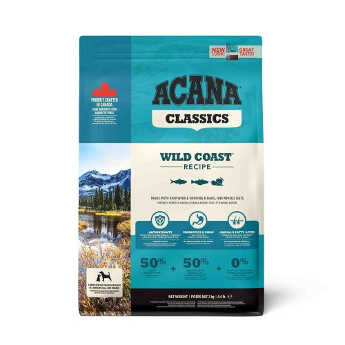 Acana Classics Wild Coast Balıklı Düşük Tahıllı Tüm Irk ve Yaşam Evreleri İçin Köpek Maması 2 kg - 1