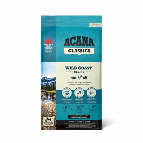 Acana Classics Wild Coast Balıklı Düşük Tahıllı Tüm Irk ve Yaşam Evreleri İçin Köpek Maması 14,5 kg - 1