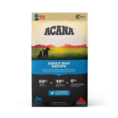 Acana Heritage Tavuklu ve Balıklı Tahılsız Yetişkin Köpek Maması 11,4 kg - 1