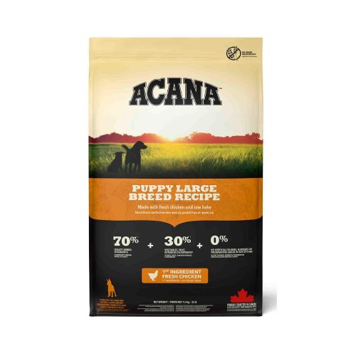 Acana Heritage Large Breed Tavuklu Tahılsız Büyük Irk Yavru Köpek Maması 11,4 kg - 1