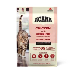 Acana Indoor Entree Tavuklu ve Ringa Balıklı Kısırlaştırılmış Yetişkin Kedi Maması 4,5 kg - Acana
