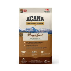 Acana Ranchlands Sığır Etli Tahılsız Tüm Irk ve Yaşam Evreleri İçin Köpek Maması 11,4 kg - Acana