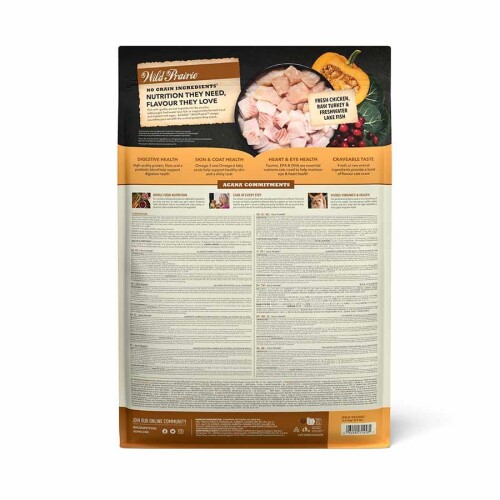 Acana Wild Prairie Tavuklu ve Balıklı Tahılsız Tüm Irk ve Yaşam Evreleri İçin Kedi Maması 4,5 kg - 2