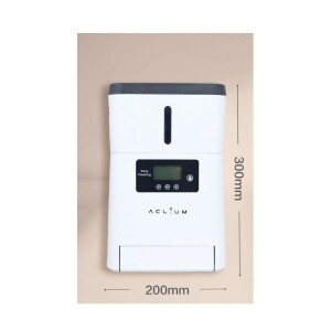 Aclıum Kedi ve Köpekler için Otomatik Mama Kabı 1 Kg Hazne - 1