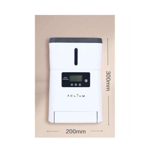 Aclıum Kedi ve Köpekler için Otomatik Mama Kabı 1 Kg Hazne - 1