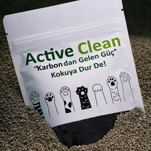Active Clean Hindistan Cevizli Organik Kedi Kumu Koku Giderici 25 Gr - 2