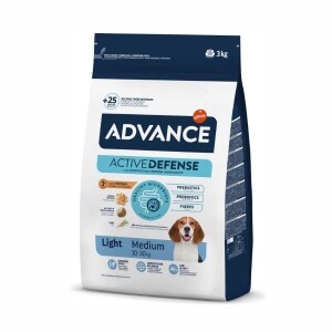 Advance Medium Light Tavuklu Orta Irk Diyet Köpek Maması 3 kg - Advance