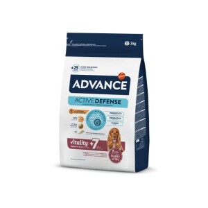 Advance Medium Senior Tavuklu Orta Irk Yaşlı Yetişkin Köpek Maması 3 kg - Advance