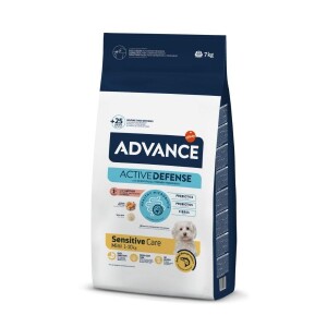 Advance Mini Sensitive Deri ve Tüy Sağlığı Özel Somonlu Küçük Irk Yetişkin Köpek Maması 7 kg - Advance