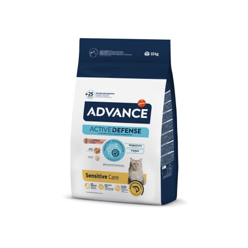 Advance Sensitive Somonlu Yetişkin Kedi Maması 10 kg - 1