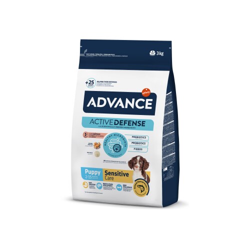 Advance Sensitive Somon ve Pirinçli Hassas Yavru Köpek Maması 3 kg - 1