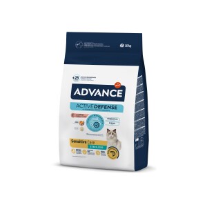 Advance Sterilised Salmon Kısırlaştırılmış Somonlu Kedi Maması 10 kg - Advance