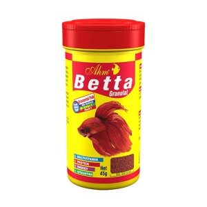 Ahm Betta Granulat Beta Balık Yemi 100 Ml - Ahm