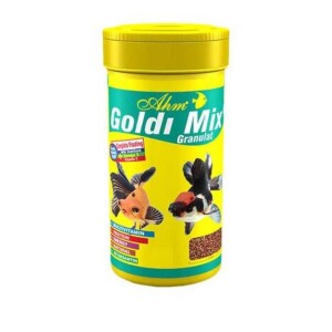 Ahm Goldi Mix Granulat Japon Balığı Yemi 100 Ml - Ahm