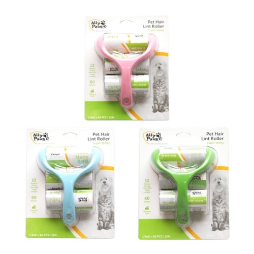 Ally Paws Kedi ve Köpek Tüy Toplama Rulosu 60 Yaprak - 1