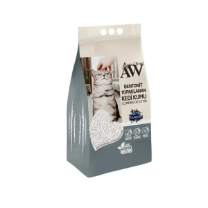 Animal World Aktif Karbonlu Topaklanan Bentonit Kedi Kumu 10 LT - Animal World