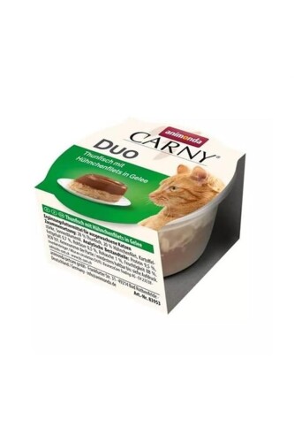 Animonda Carny Duo Ton Balığı veTavuklu Jöleli Kedi Konservesi 70 gr - 1