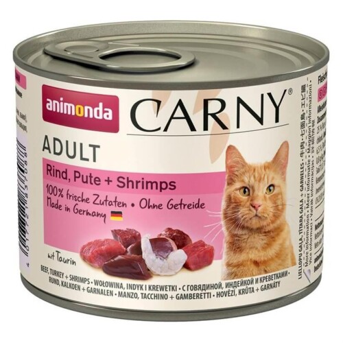 Animonda Carny Hindi Etli Karidesli Kedi Konservesi 200 gr - 1