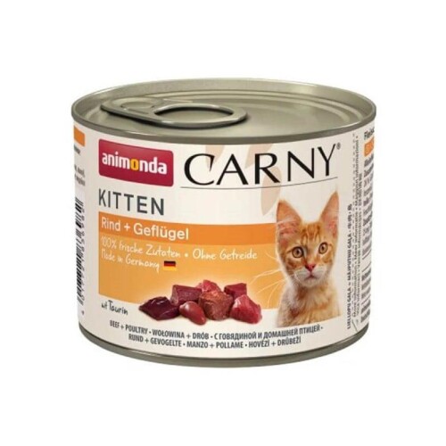 Animonda Carny Kümes Hayvanlı Kitten Yavru Kedi Konservesi 200 gr - 1