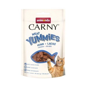 Animonda Carny Meat Tavuk ve Somonlu Kedi Ödül Maması 50 Gr - Animonda