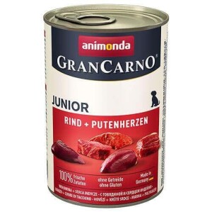 Animonda Gran Carno Junıor Hindili Sığır Etli Yavru Köpek Konservesi 400 Gr - Animonda