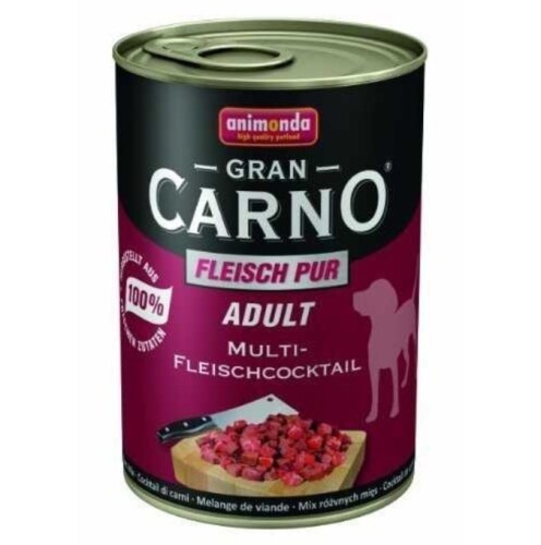Animsonda Gran Carno Karışık Etli Yetişkin Köpek Konservesi 400 gr - 1