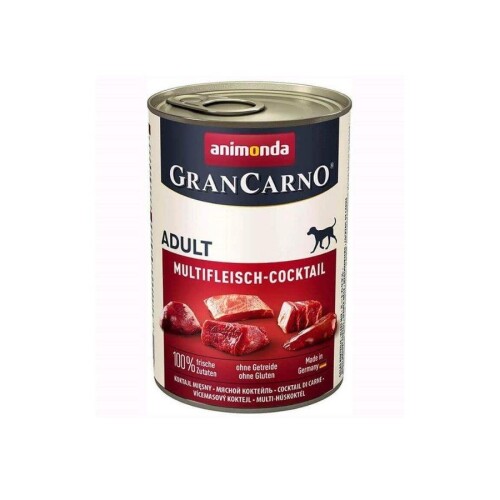 Animonda Gran Carno Karışık Etli Yetişkin Köpek Konservesi 400 gr - 1