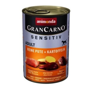 Animonda Gran Carno Sensitiv Hindili Patatesli Köpek Konservesi 400 gr - Animonda