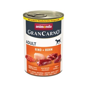 Animonda Gran Carno Sığır Etli ve Tavuklu Köpek Konservesi 400 gr - Animonda