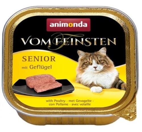 Animonda Vom Feinsten Kümes Hayvanlı Yaşlı Kedi Konservesi 100 gr - 1