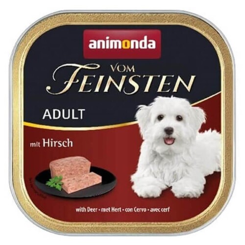 Animonda Vom Feinsten Geyik Etli Köpek Konservesi 150 gr - 1