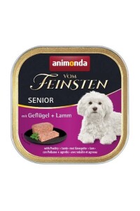 Animonda Vom Feinsten Kümes Hayvanlı ve Kuzu Etli Yaşlı Köpek Konservesi 150 gr - Animonda