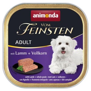 Animonda Vom Feinsten Kuzu Etli Yetişkin Köpek Konservesi 150 gr - Animonda