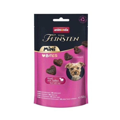 Animonda Vom Feinsten Sığır Etli Mini Irk Yetişkin Köpek Ödül Maması 50 Gr - 1