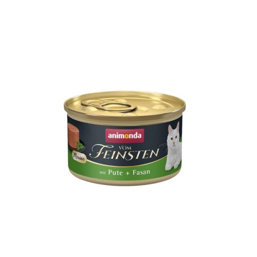 Animonda VomFeinsten Hindili ve Sülünlü Yetişkin Kedi Konservesi 85 Gr - 1