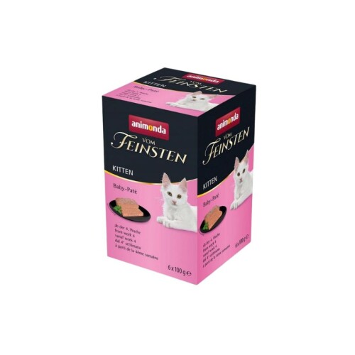 Animonda VomFeinsten Karışık Etli Pate Yavru Kedi Konservesi 100 Gr x 6 Adet - 1