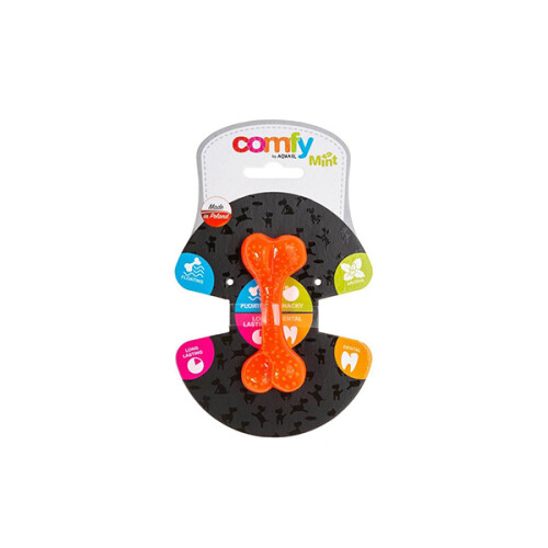Aquael Comfy Dental Naneli Diş Kaşıyıcı Köpek Kemik Oyuncağı 12,5 Cm - 1