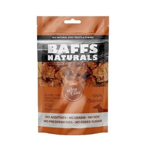 Baffs Natural Kuzu Ciğer Bisküvi Köpek Ödülü 100 Gr - Baffs Naturals
