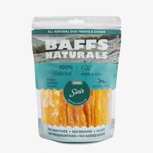 Baffs Naturals Kurutulmuş Dana Sinir Köpek Ödülü 100 gr - Baffs Naturals