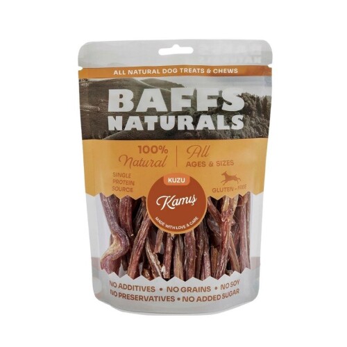 Baffs Naturals Kurutulmuş Kuzu Kamışı Köpek Ödülü 100 gr - 1