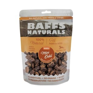 Baffs Naturals Kurutulmuş Mini Kuzulu Köpek Ödülü 100 gr - Baffs Naturals