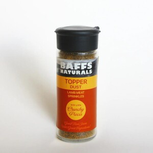 Baffs Naturals Kuzu Eti Toz Topper Doğal Köpek Mama Takviyesi 100 Gr - Baffs Naturals